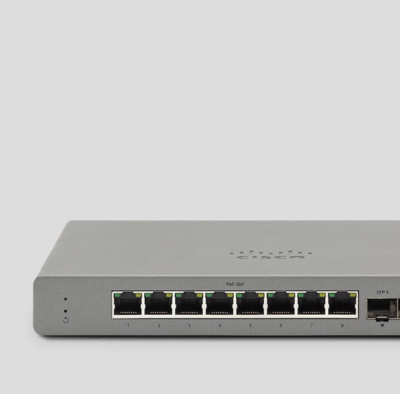 Meraki Go 8 Port Network Switch